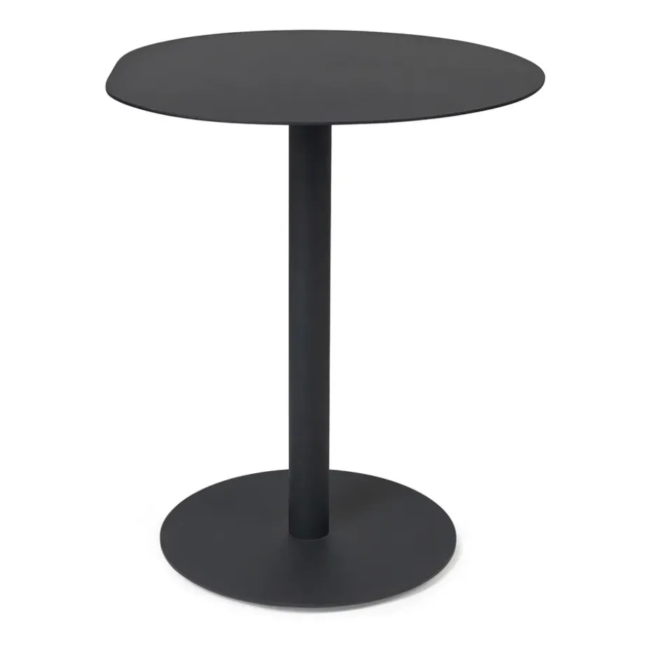 Table bistrot Pond Ø 64x72 cm, Black