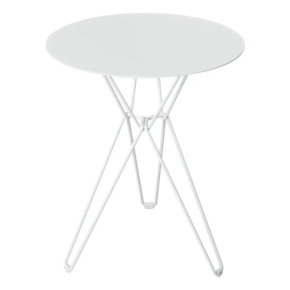 Table bistrot Tio Ø 60 cm, White