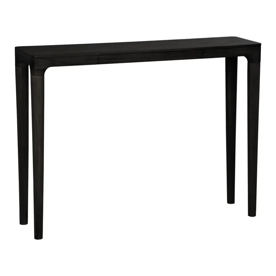 Table console Heart'n'Soul 110 cm, Black oak