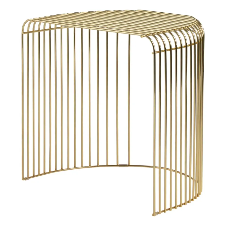 Table Curva 45 cm, Doré