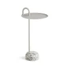 Table d'appoint Bowler, Beige-granite