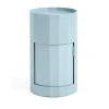 Table d'appoint Facet Cabinet 101, Misty blue
