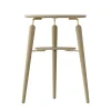 Table d'appoint My Spot, Chêne-laiton
