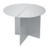 Table d'appoint ORU M Ø50, Acier inoxydable mat
