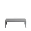 Table d'appoint Santander 75x43x24 cm, Aluminium gris
