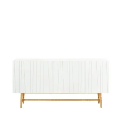 Table d'appoint Vass 60 180, white, chêne blanc p2 support