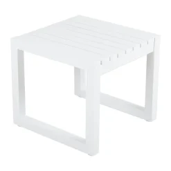 Table d'appoint Vevi, Blanc