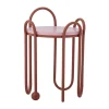 Table d’appoint Whimsica Ø30,5 cm, Rouge