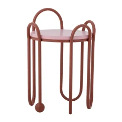 Table d’appoint Whimsica Ø30,5 cm, Rouge
