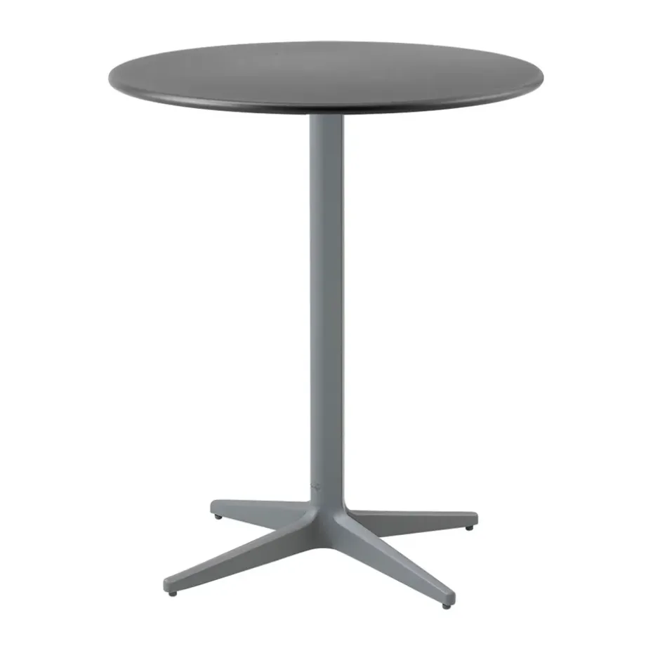 Table de café Drop Ø60 cm, Lava grey-light grey