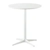 Table de café Drop Ø60 cm, White-white