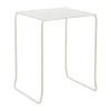 Table de café Haru, Pearl white, 54x61 cm