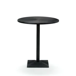 Table de café Lund Ø65 cm, Noir, Ø65cm