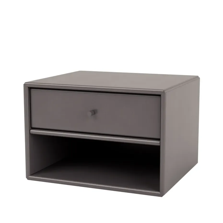 Table de chevet Dash, coffee 35, suspension incluse cm