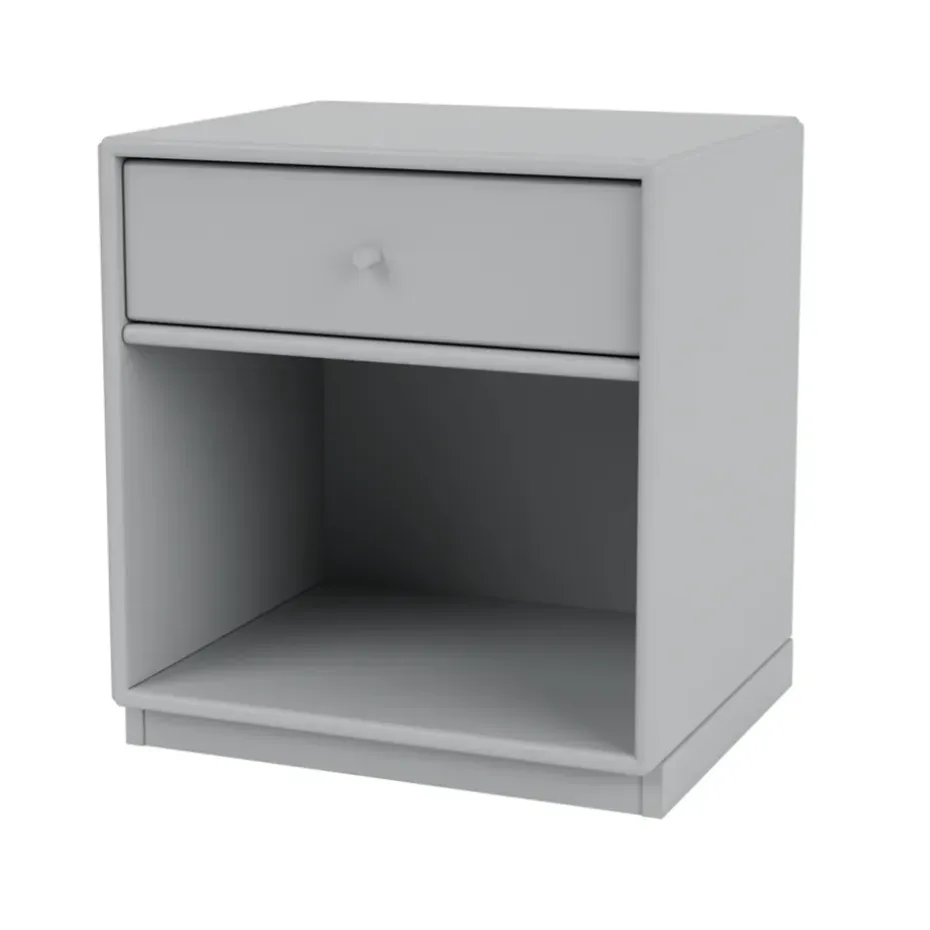 Table de chevet Dream, fjord 02, socle 3 cm