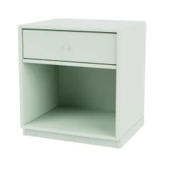 Table de chevet Dream, mist 161, socle 3 cm