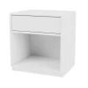 Table de chevet Dream, new white 101, socle 3 cm