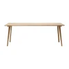 Table In Between SK5, Chêne laqué transparent
