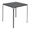 Table Libelle 70x70 cm, Gris graphite