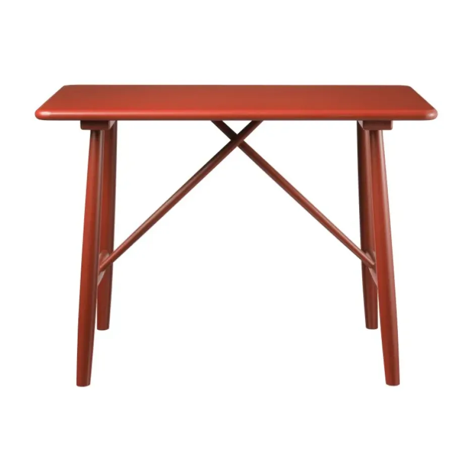 Table pour enfants P10, Beech red painted