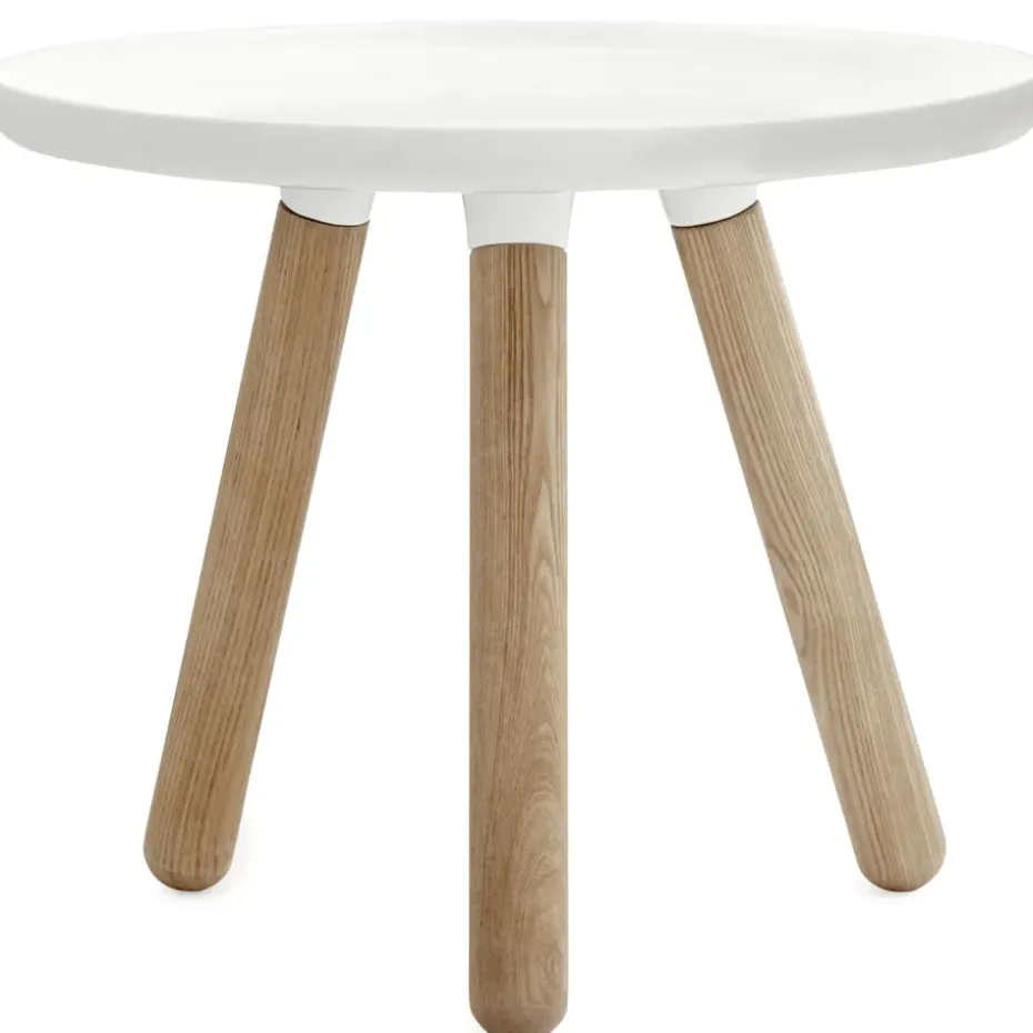 Table Tablo blanche-frêne, petit