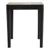 Table Tairu 38x38 cm striped, Peach-Calacatta-Yellow
