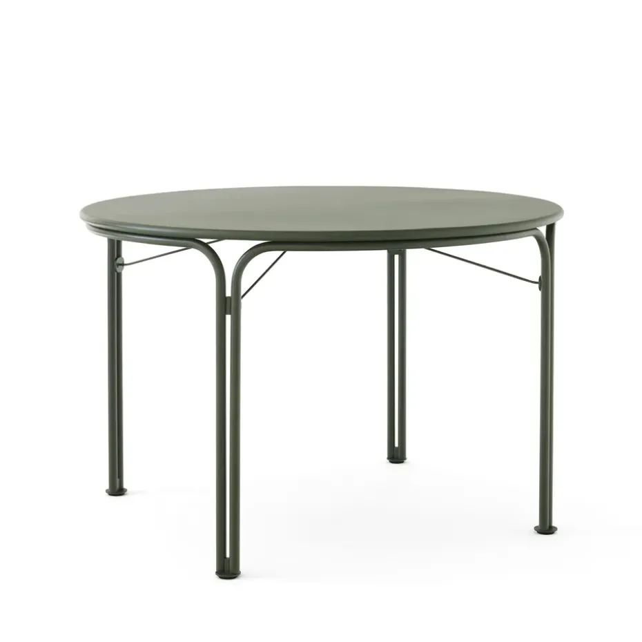 Table Thorvald SC98 Ø115 cm, Bronze green