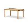 Table Woody 50x105 cm, Oak