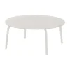 Table YUA lounge Ø80 cm, Silk grey