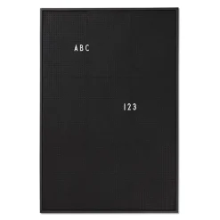 Tableau Design Letters A2, noir