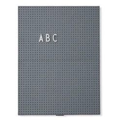 Tableau pour lettres A4 Design Letters, gris foncé