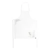 Tablier Alv, Blanc-gris