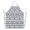 Tablier Persons kryddskåp petit motif, Bleu