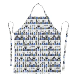 Tablier Persons kryddskåp petit motif, Bleu