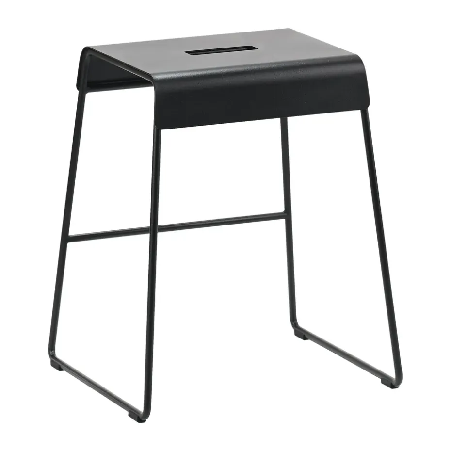 Tabouret A-stool outdoor 45 cm, Black