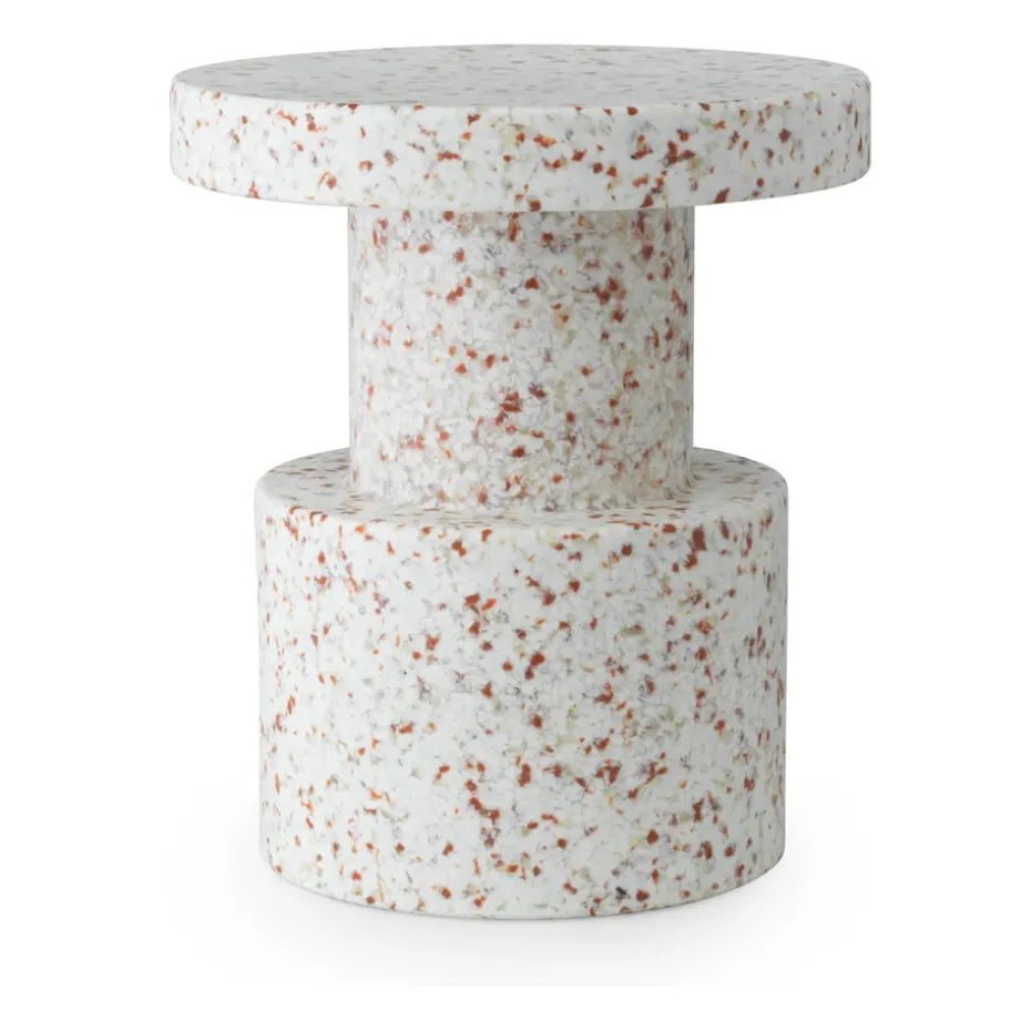 Tabouret Bit, Blanc