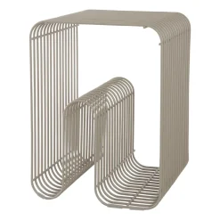 Tabouret Curva, Taupe