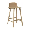 Tabouret de bar 65 cm Nerd, chêne