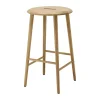 Tabouret de bar Norrabo 65 cm, Chêne laqué naturel