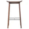 Tabouret de bar NY11 65 cm, Dark smoked oak