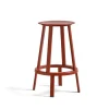 Tabouret de bar Revolver, Red, low