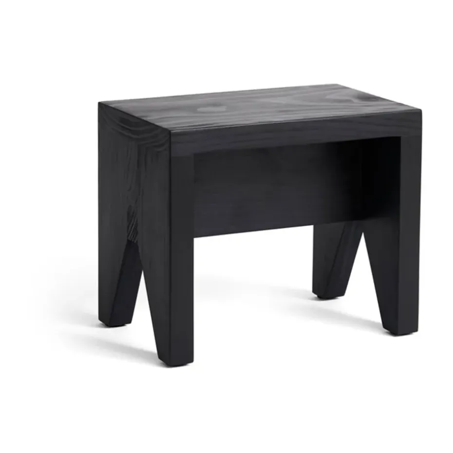 Tabouret Manolito Short, Black, 30 cm