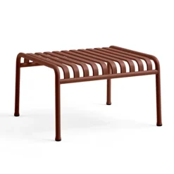 Tabouret Ottoman Palissade, Iron red