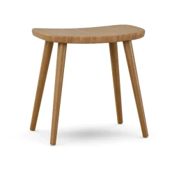 Tabouret Palle chêne, Naturel huile
