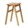 Tabouret pliant Angle, Chêne
