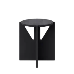 Tabouret Stool, oak black