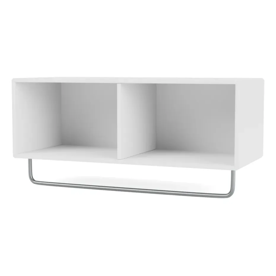 Étagère à chapeaux avec tringle COAT, New white