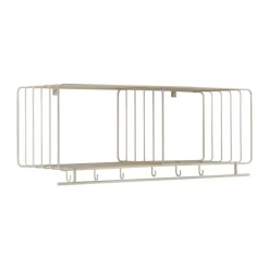Étagère à chapeaux Nod 90 cm, Beige
