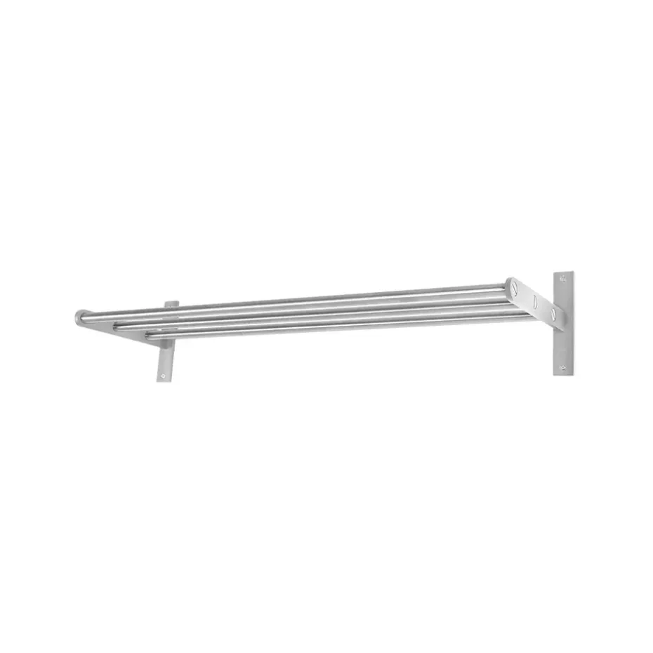 Étagère d'entrée 12, acier, aluminium