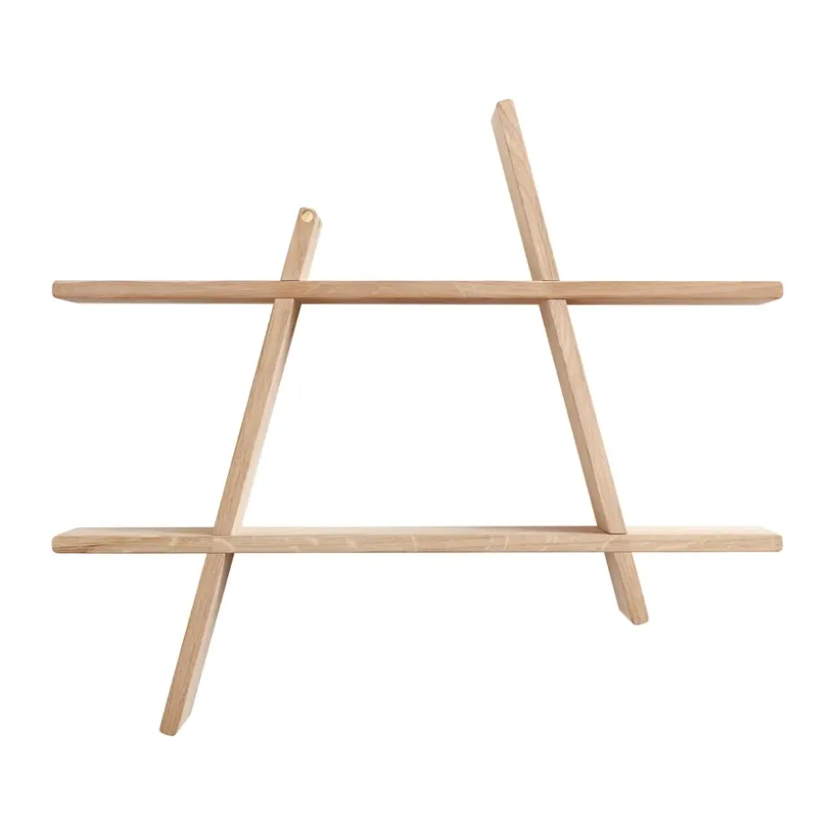 Étagère murale A-Shelf Large 78x12x67 cm, Oak